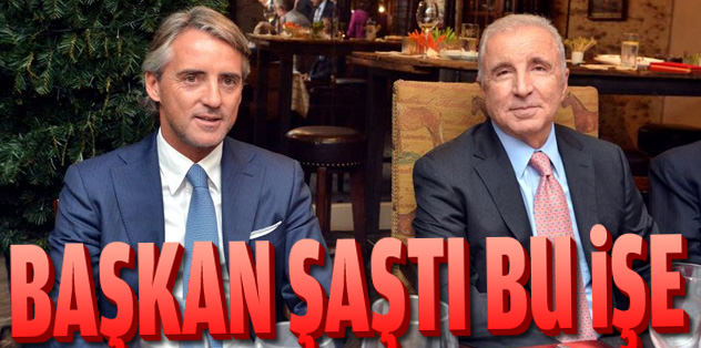 Başkan şaşırdı