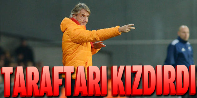 Mancini'ye tepki büyük