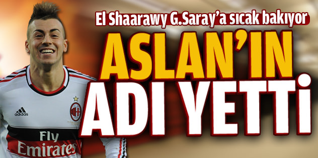 Aslan'ın adı yetti