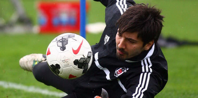Tolga takımla çalıştı