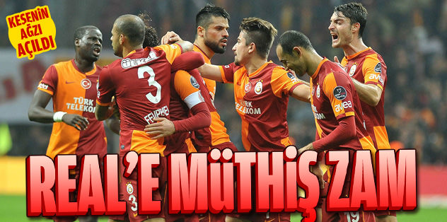 Yönetimden Real Madrid zammı