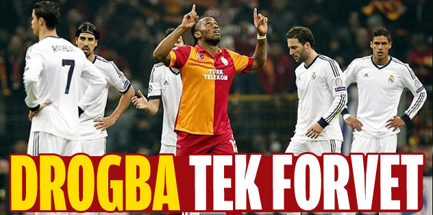 Drogba tek forvet