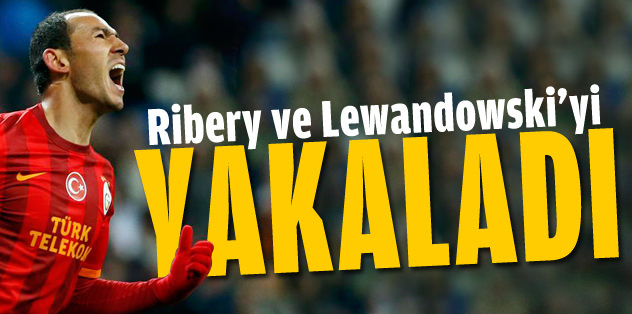 Umut Bulut, Ribery ve Lewandowski'yi yakaladı