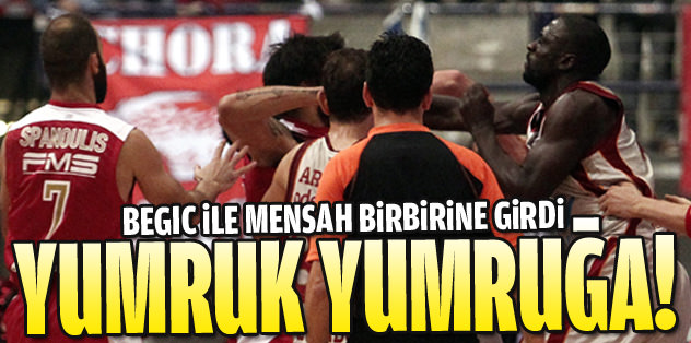 Atina’da yumruklar konuştu!