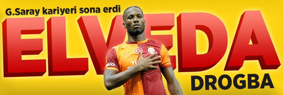 Drogba dönemi sona erdi