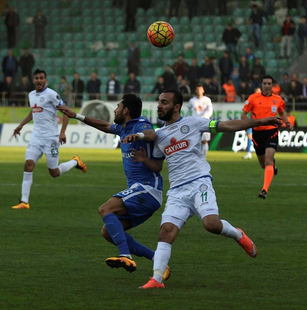 Rize'de Deniz var