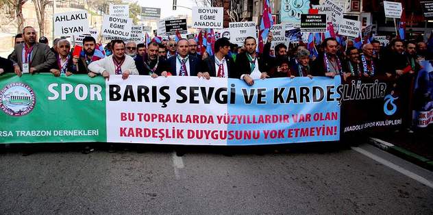 Bursa ve Trabzon'dan ortak protesto