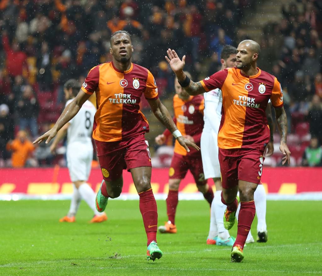 Galatasaray gol oldu yağdı