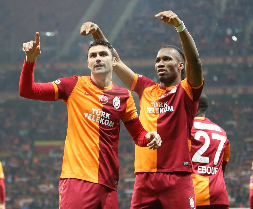Galatasaray gol oldu yağdı