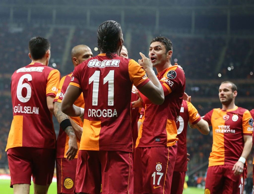 Galatasaray gol oldu yağdı