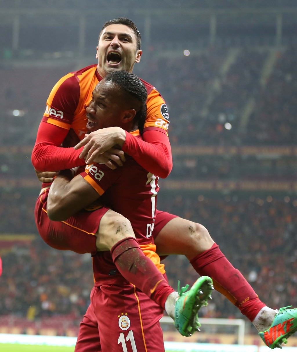 Galatasaray gol oldu yağdı