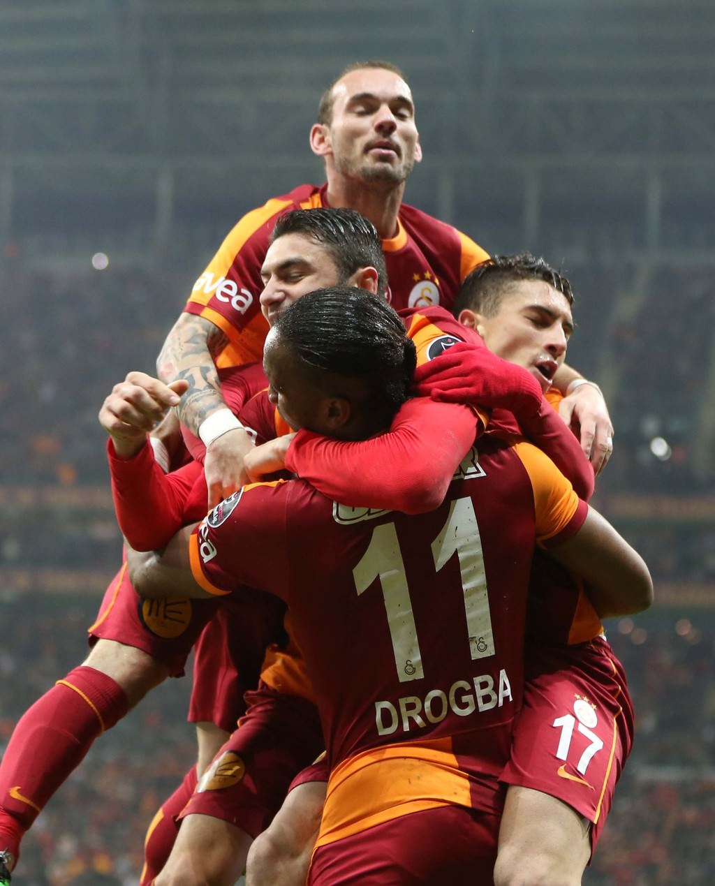 Galatasaray gol oldu yağdı