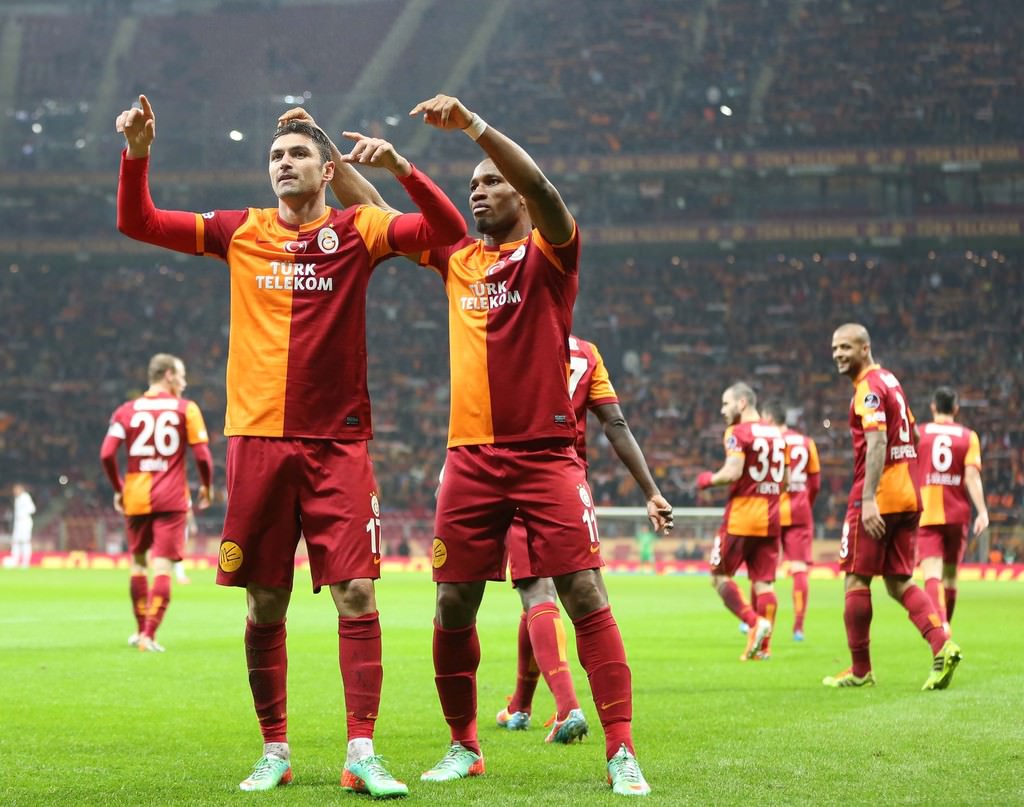 Galatasaray gol oldu yağdı