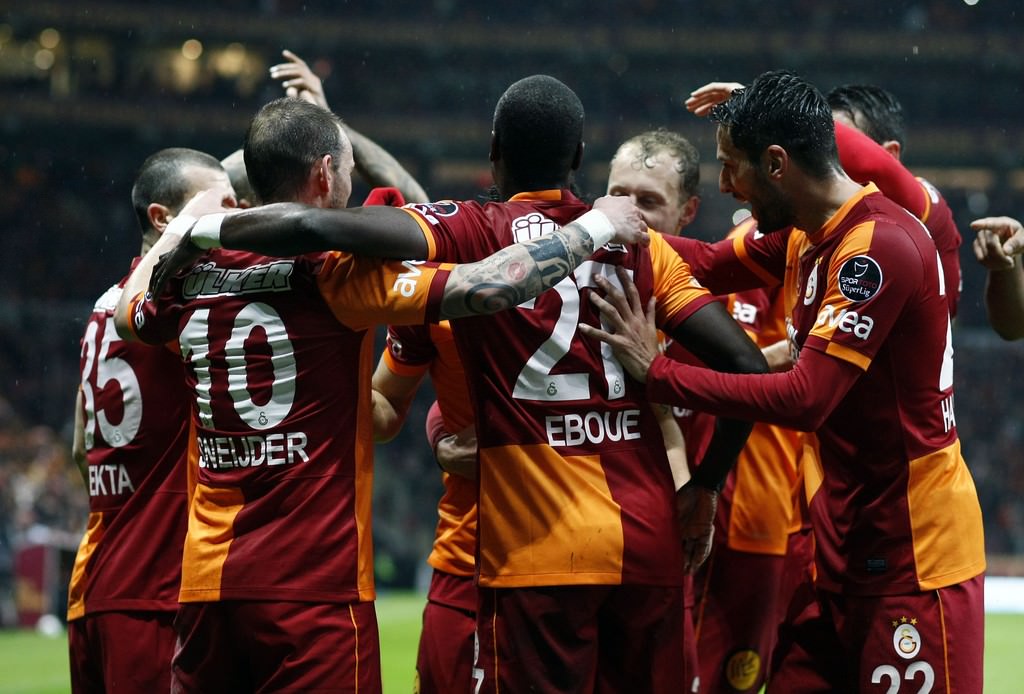 Galatasaray gol oldu yağdı