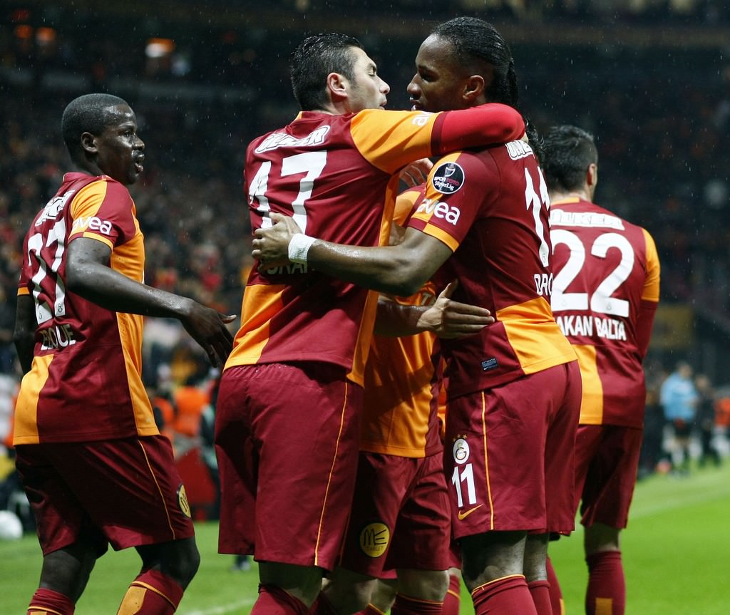 Galatasaray gol oldu yağdı