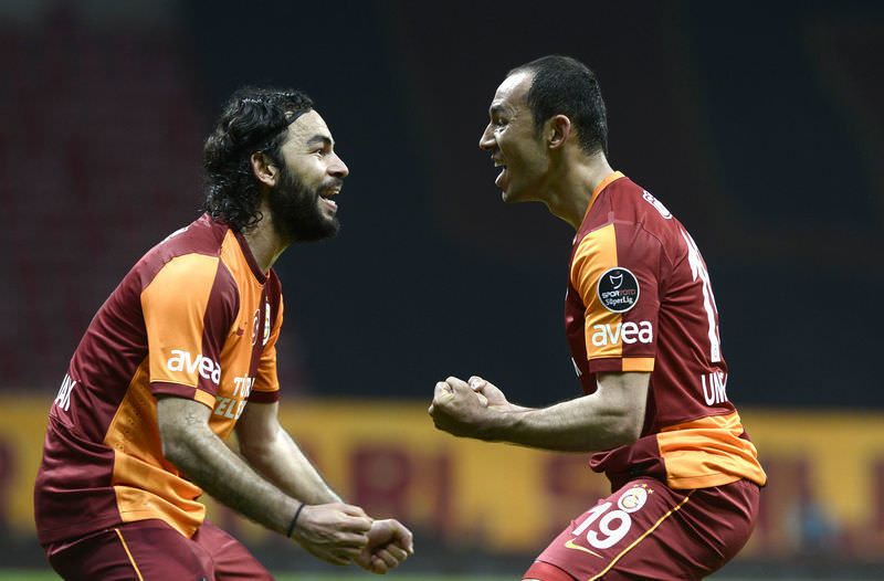 Galatasaray - Kayseri Erciyesspor maçından kareler