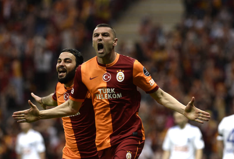 Galatasaray - Kayseri Erciyesspor maçından kareler