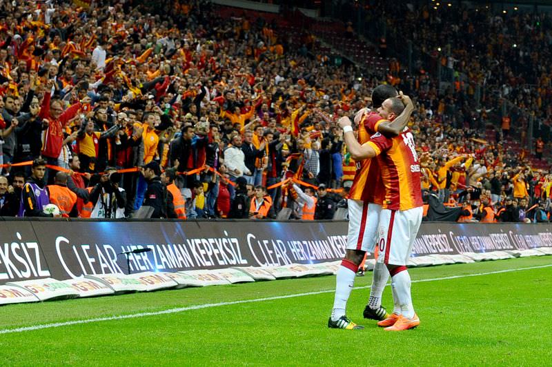 G.Saray - F.Bahçe derbisinden kareler