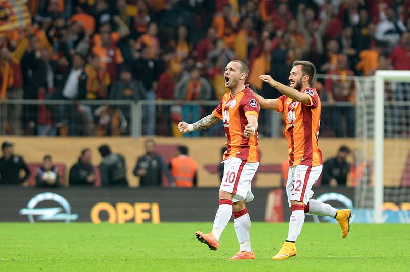 G.Saray - F.Bahçe derbisinden kareler