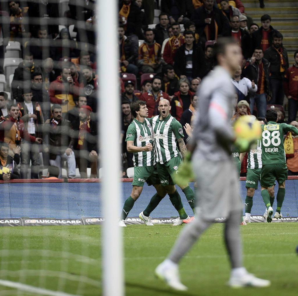 G.Saray-Bursaspor maçından özel kareler