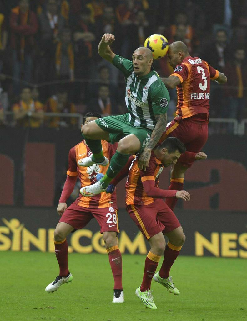 G.Saray-Bursaspor maçından özel kareler