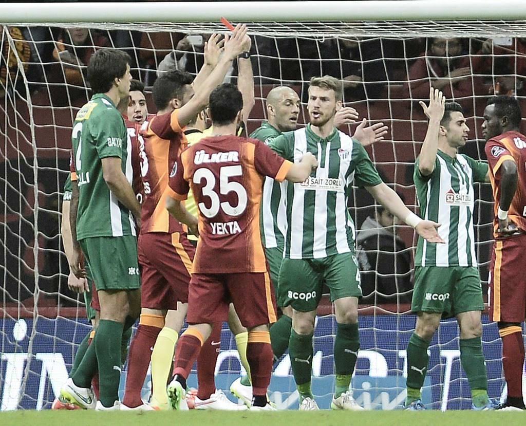 G.Saray-Bursaspor maçından özel kareler
