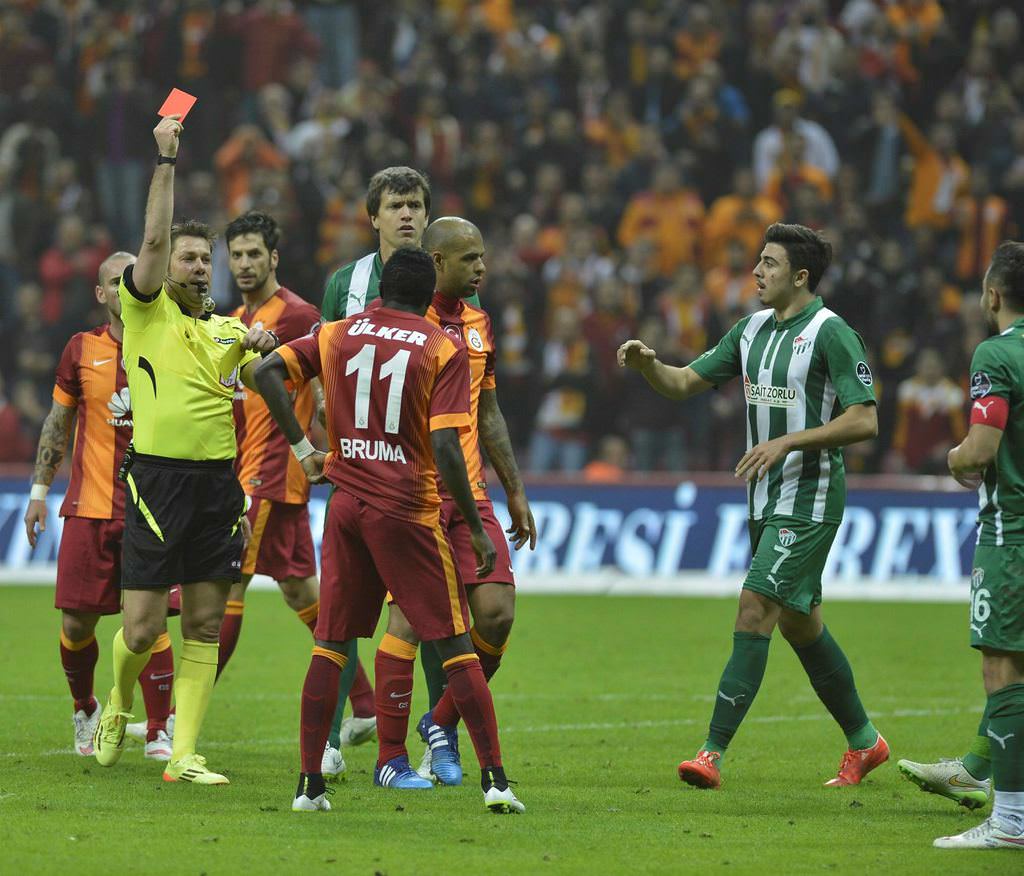 G.Saray-Bursaspor maçından özel kareler