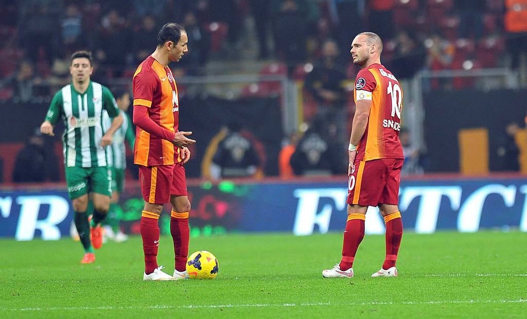 G.Saray-Bursaspor maçından özel kareler
