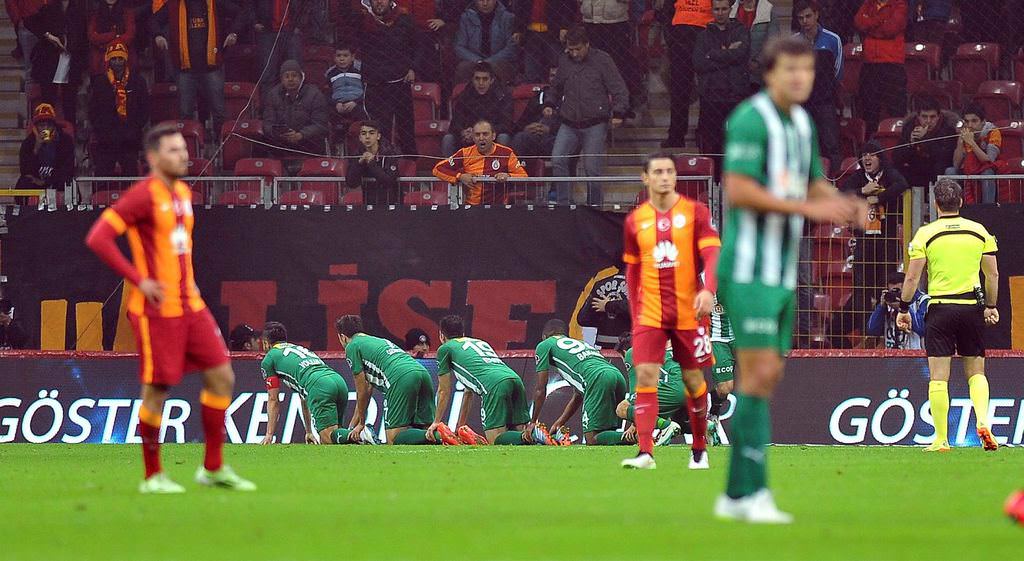 G.Saray-Bursaspor maçından özel kareler