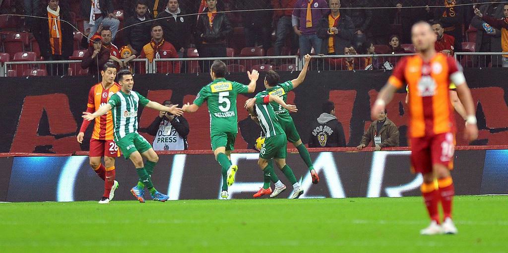 G.Saray-Bursaspor maçından özel kareler