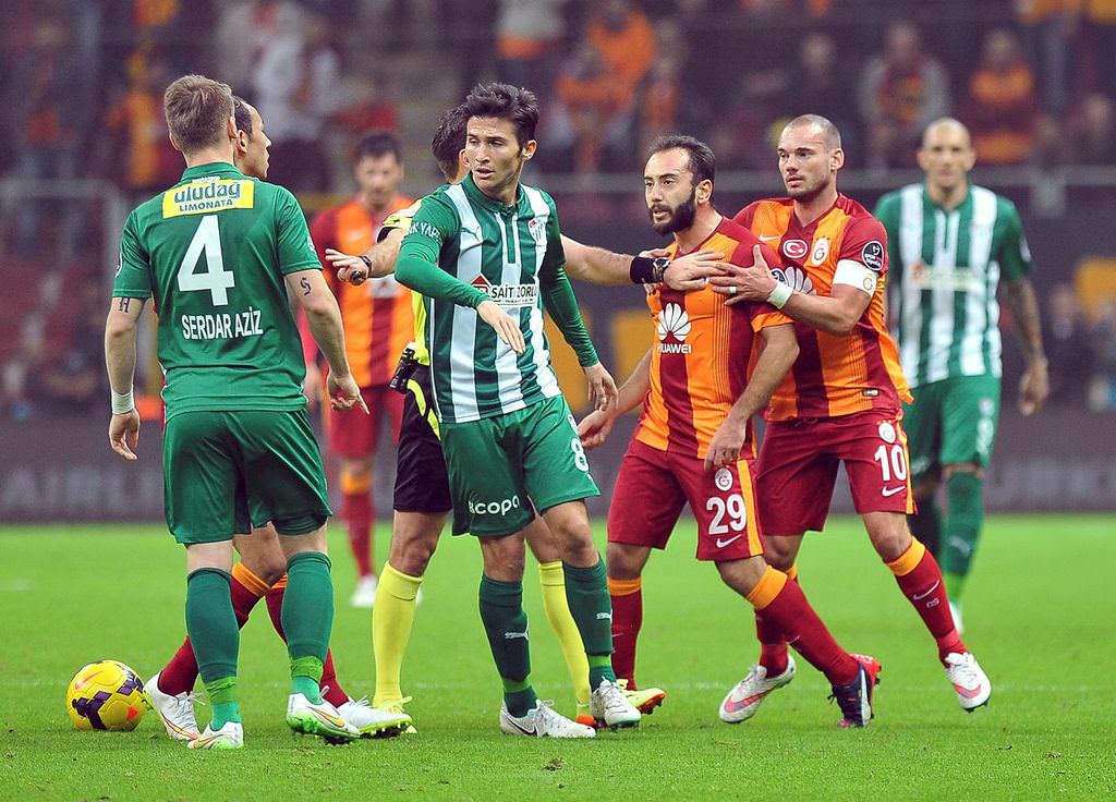 G.Saray-Bursaspor maçından özel kareler