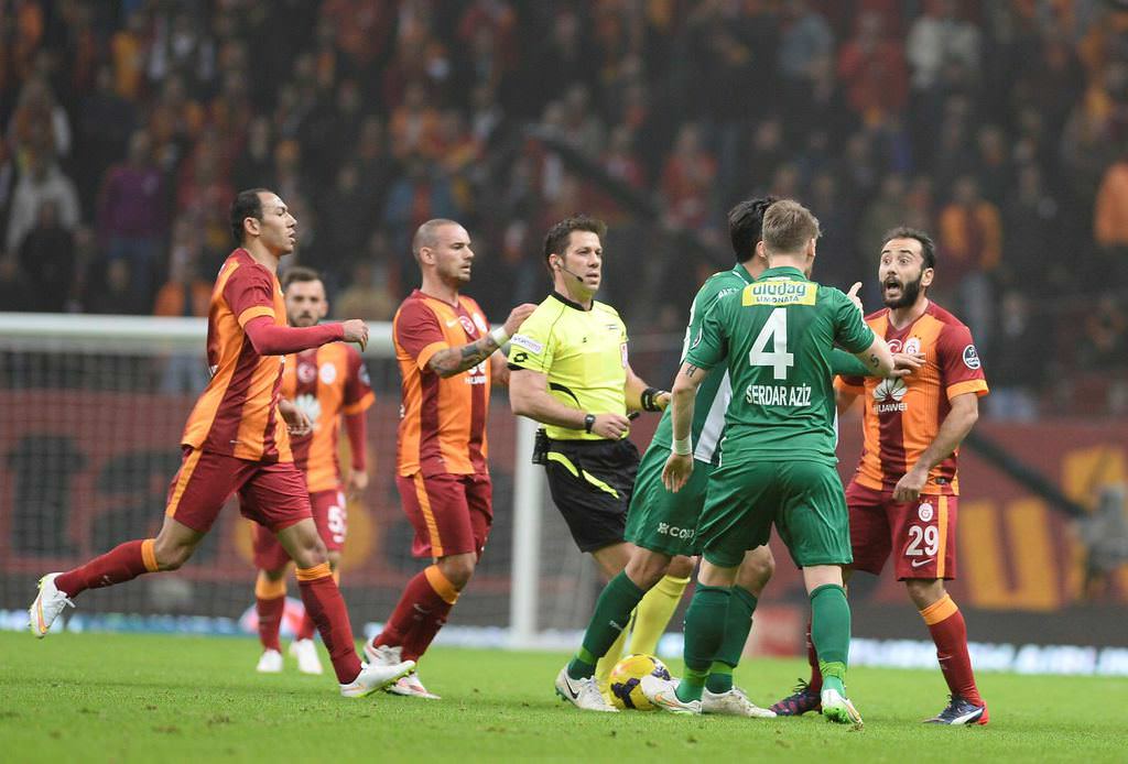 G.Saray-Bursaspor maçından özel kareler